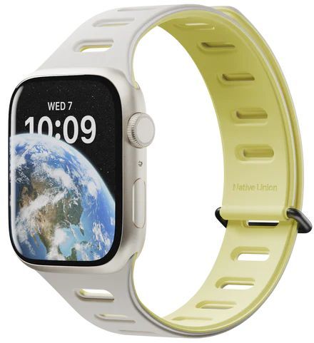 Ремінець для годинника Native Union Active Magnetic Band Lemon for Apple Watch 49/45/44mm (ACTBAND-AW-L-LMOS)